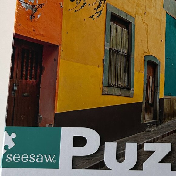 Seesaw Puzzle 1000 pieces Colonia Street Destination (Box set is complete) - Picture 2 of 3